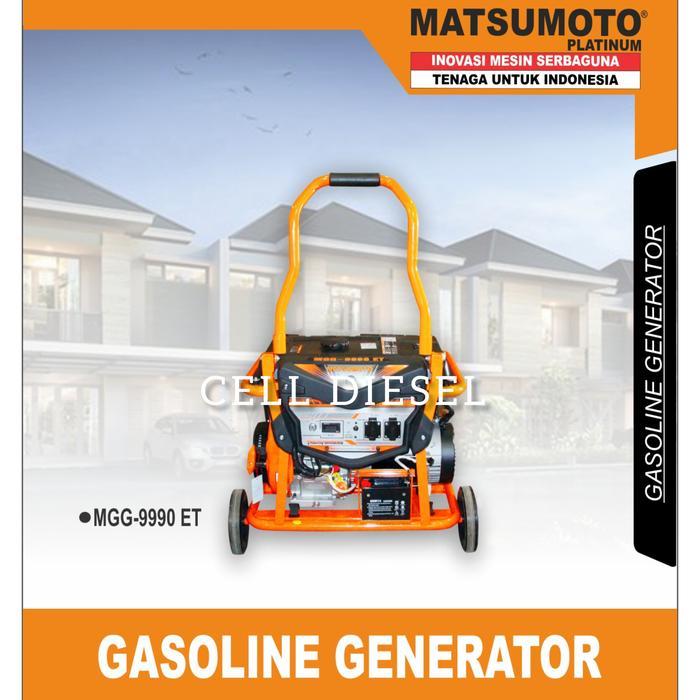 genset bensin 8000 Watt MGG 9990 ET matsumoto gasoline generator