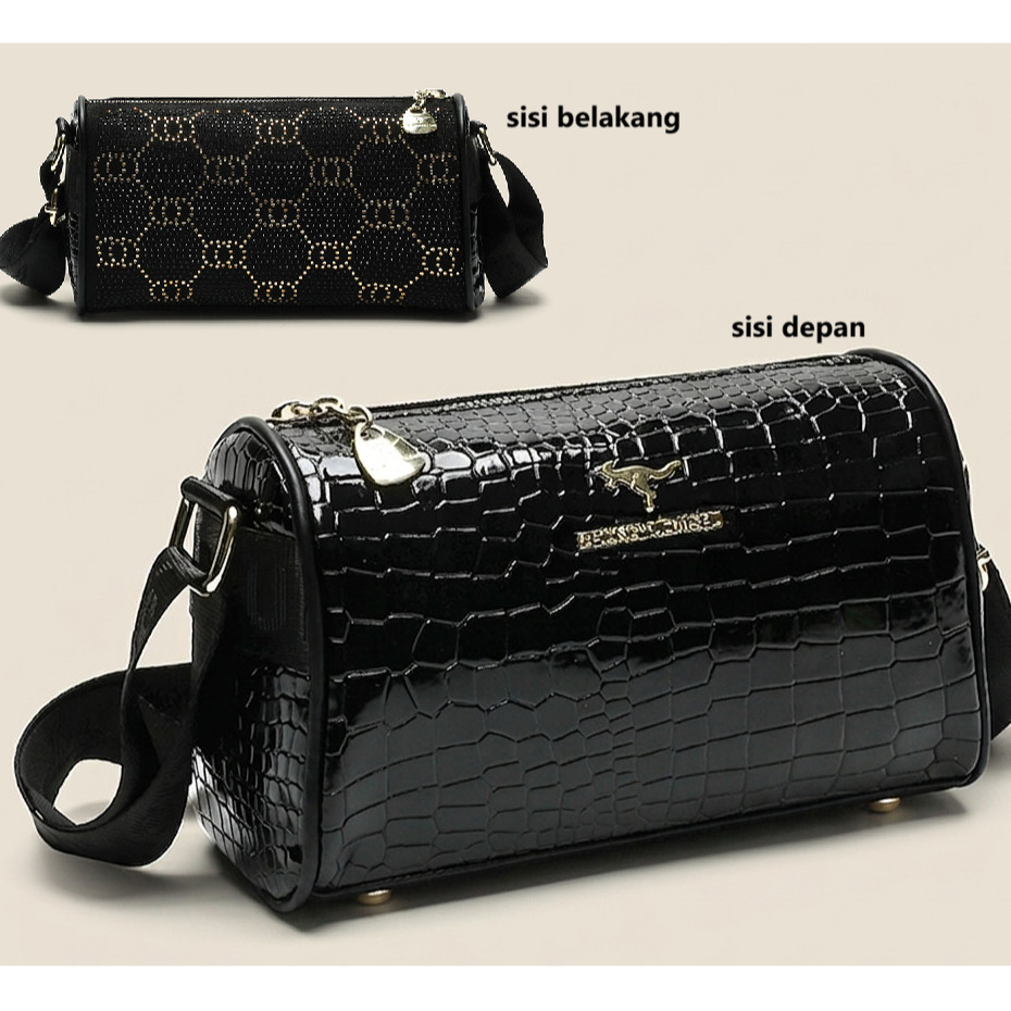 Bag.fashion90 cod 194 JR Tas Selempang Sling Bag Bahu Wanita 23*11*14 Cm Tas 2 Sisi