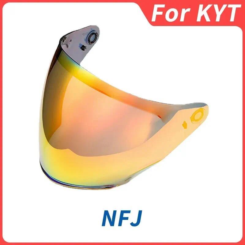 Helmet Visor for KYT NFJ Motorcycle Helmet Shield Windshield Sunscreen NFJ Helmets Accessories High 
