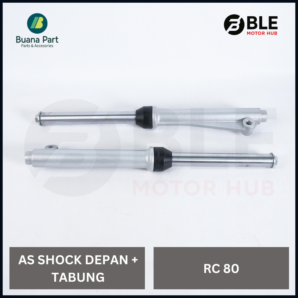 Buana Part Tabung Shock Depan + As RC 80 / RC 100 / Bravo | BLE Motor Hub