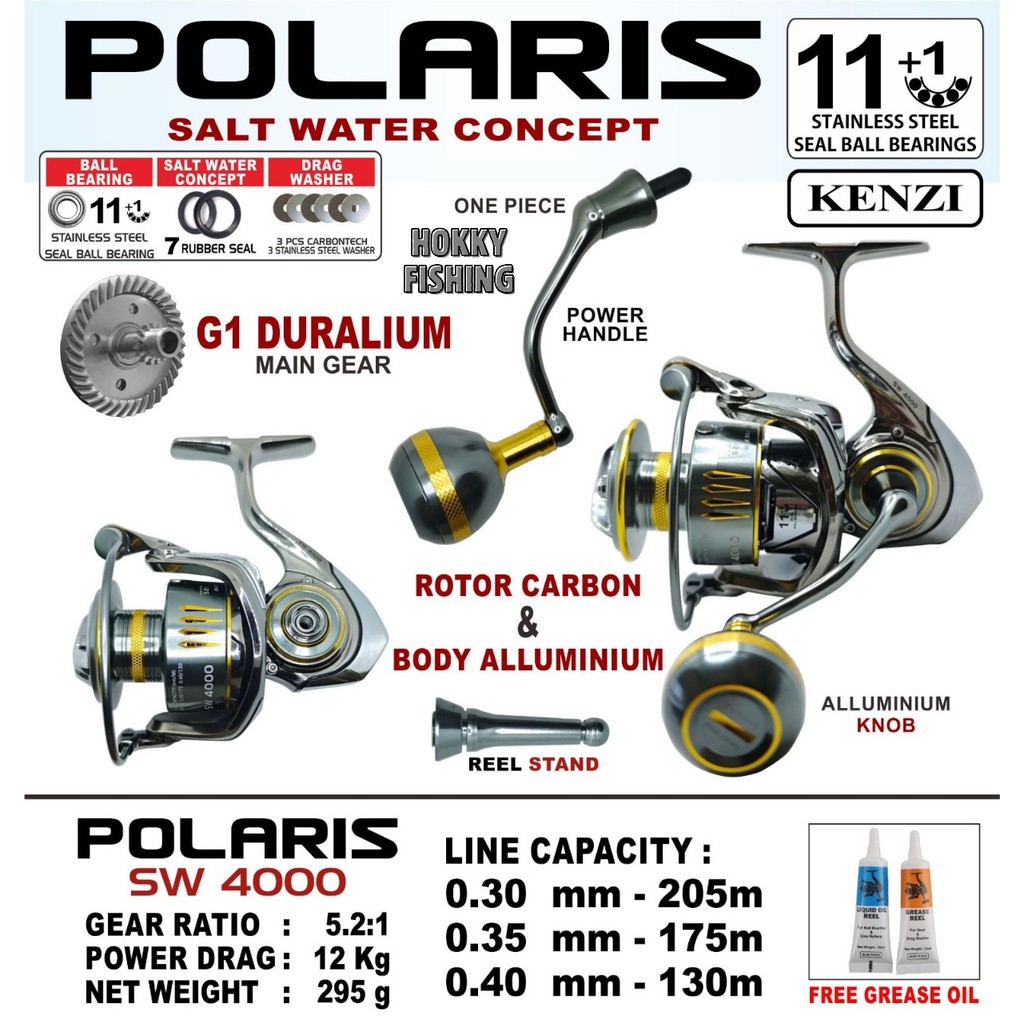 REEL KENZI POLARIS SW 4000