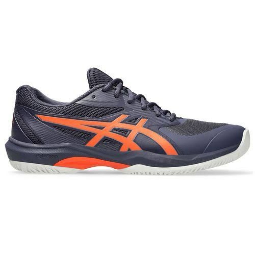 Sepatu Tennis Asics Gel Game FF Indigo Fog Nova Orange Original