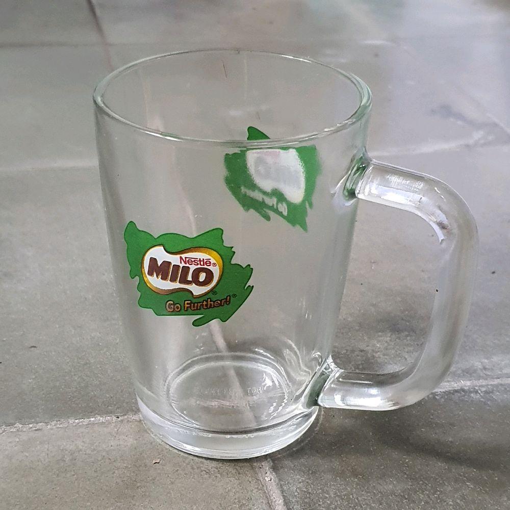 3 pcs gelas hadiah milo go further mug cangkir