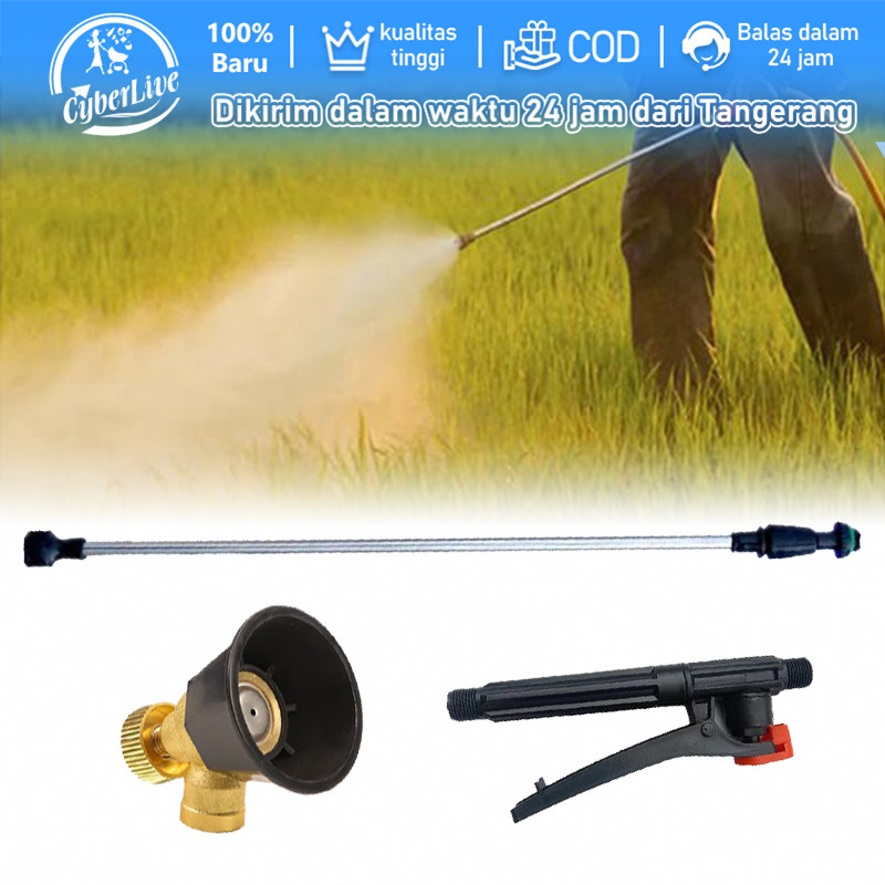 Paket Lengkap Stik Sprayer Elektrik Alat Semprot Tanaman Sprayer Gun Set