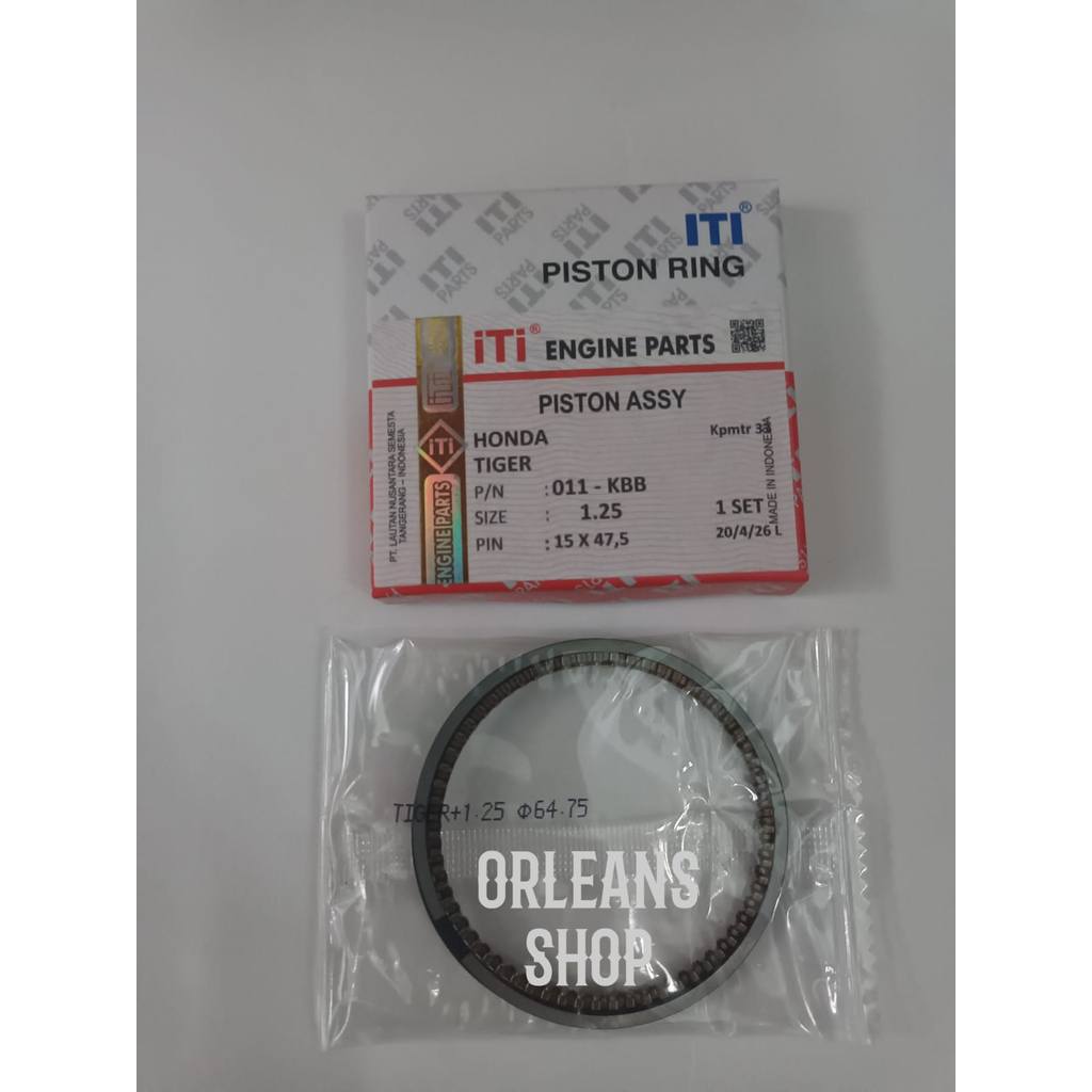 RING PISTON TIGER KBB ITI RING SEHER