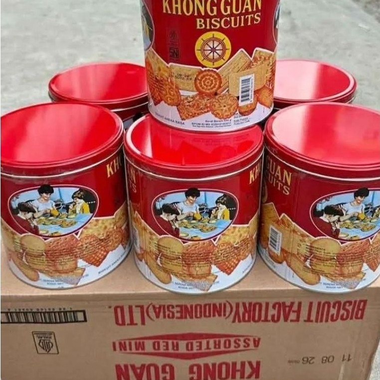 Biskuit Kaleng Khong Guan
