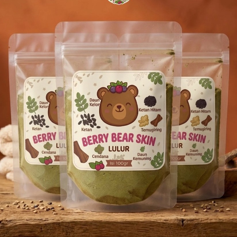 Lulur Bubuk Herbal Anak (3 Pcs)