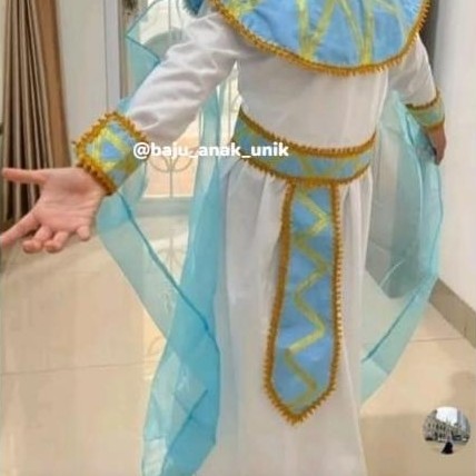 Best Seller Kostum Cleopatra/ Kostum Ratu Mesir / Kostum King Egypt / Kostum Raja Mesir / Baju Raja 