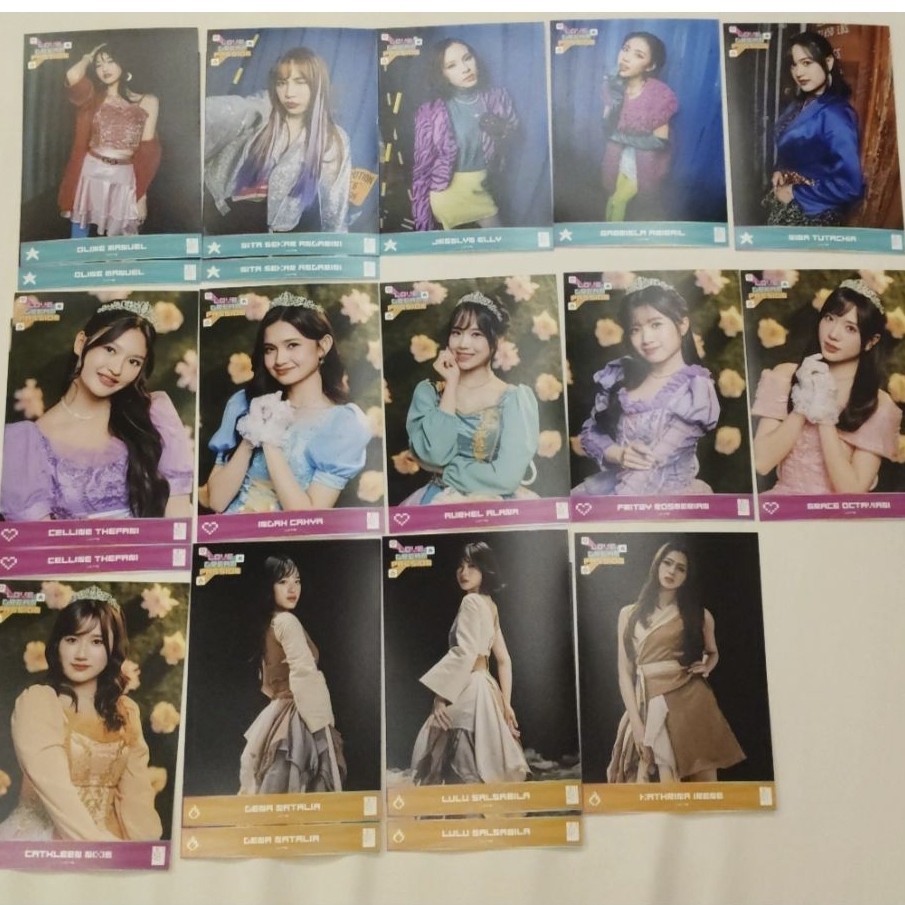 Photopack Love Dream Passion Personal Meet and Greet JKT48