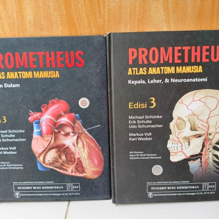 Buku PROMETHEUS Atlas Anatomi Manusia 2 Buku