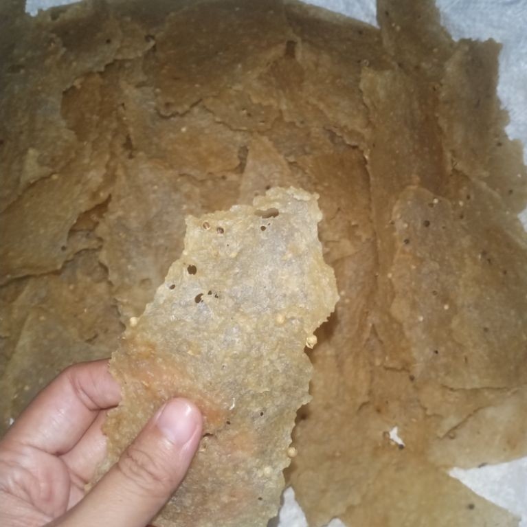 Kerupuk Gendar Mentah