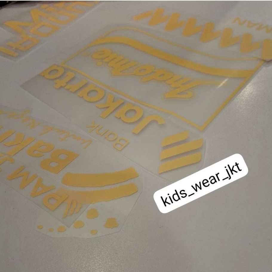 (25/2026) Sponsor Persija - Nameset - Patch Original