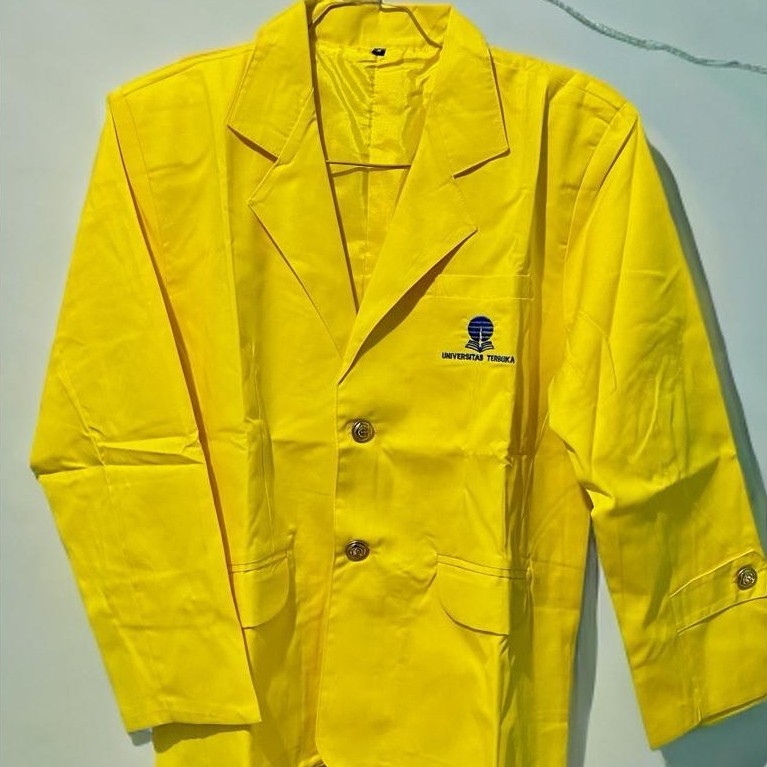 TERMURAH READY STOCK JAS ALMAMATER UNIVERSITAS TERBUKA UT - JAKET JAS ALMET KAMPUS MAHASISWA KANCING
