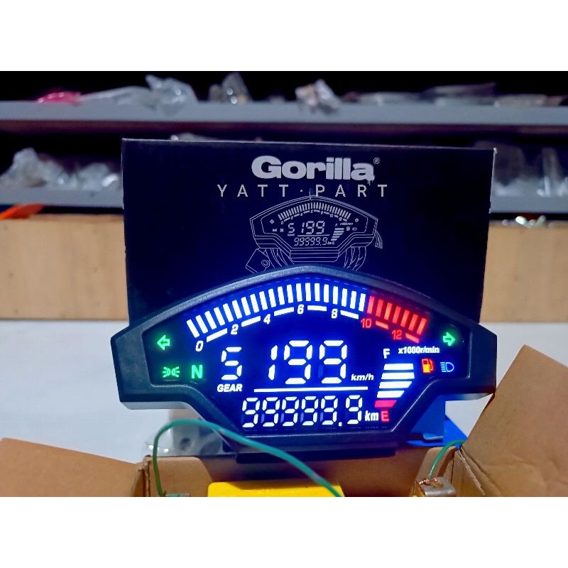 SPEEDOMETER SPIDOMETER GPX FULL DIGITAL IMPORT GORILLA SET SENSOR MAGNIT SET SOKET SPIDOMETER ODOMET