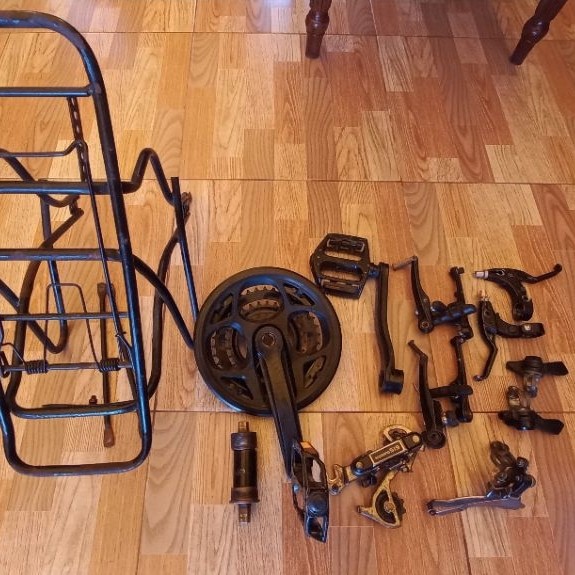 rak pannier | bb | shifter | crank sepeda federal