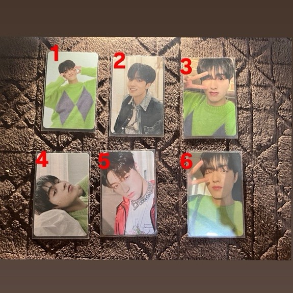 PHOTOCARD OFFICIAL TREASURE HARUTO TUSMEL CAHIL TIDURAN BATA MANYO WEVERSE