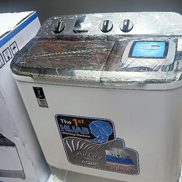 MESIN CUCI AQUA QW 760 XT # QW760 XT hijab series#ORIGINAL#ELEKTRONIK BANDUNG