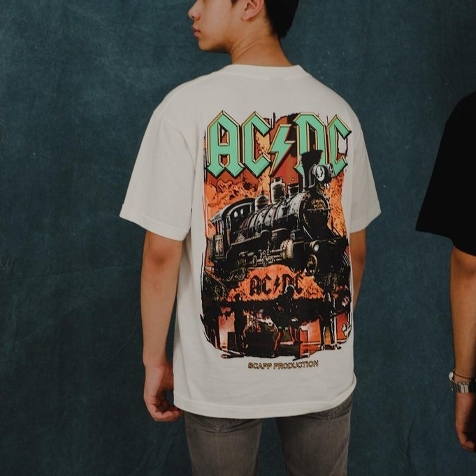 SCAPP | ACDC TRAIN | OVERSIZED TEE T-Shirt