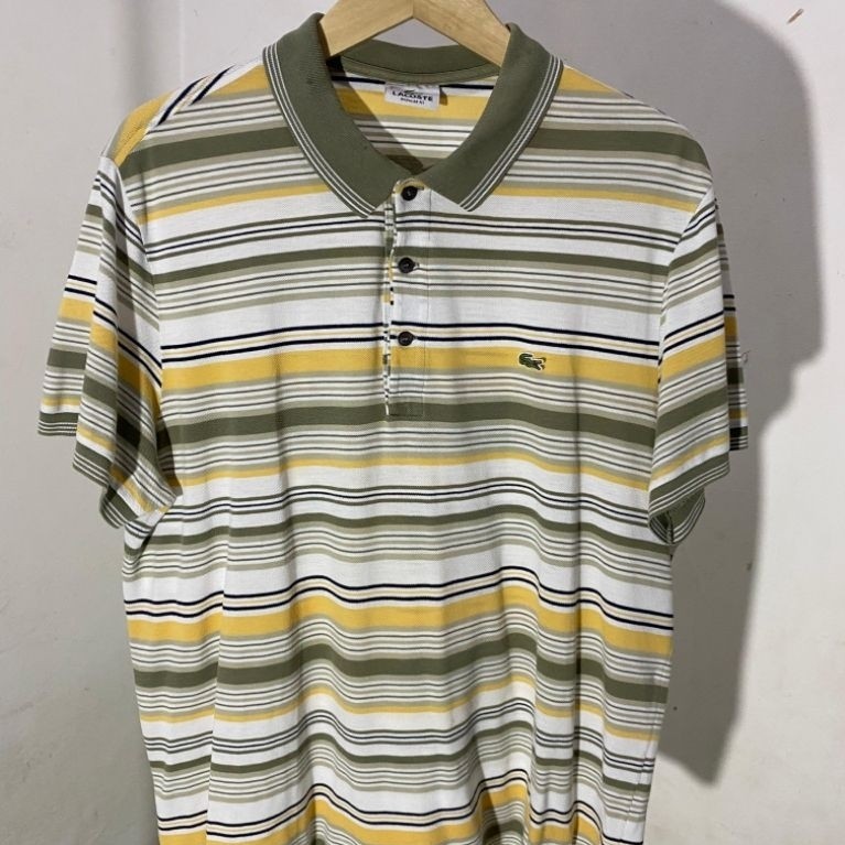 Polo lacoste stripe