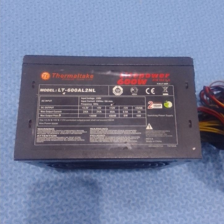 PSU pure thermaltake 600watt