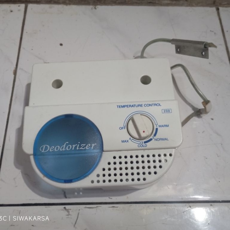 Thermostat Kulkas Toshiba Glacio 1 pintu set casing ori copotan/bekas normal.