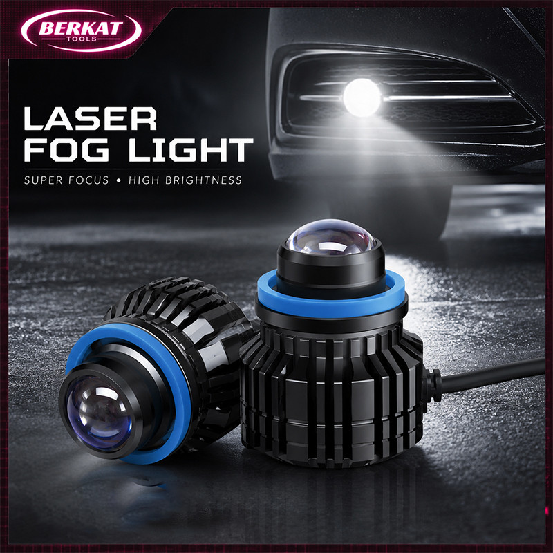 FOGLAMP MOBIL LASER MINI PROJEKTOR PROJIE PUTIH KUNING SEPASANG ISI