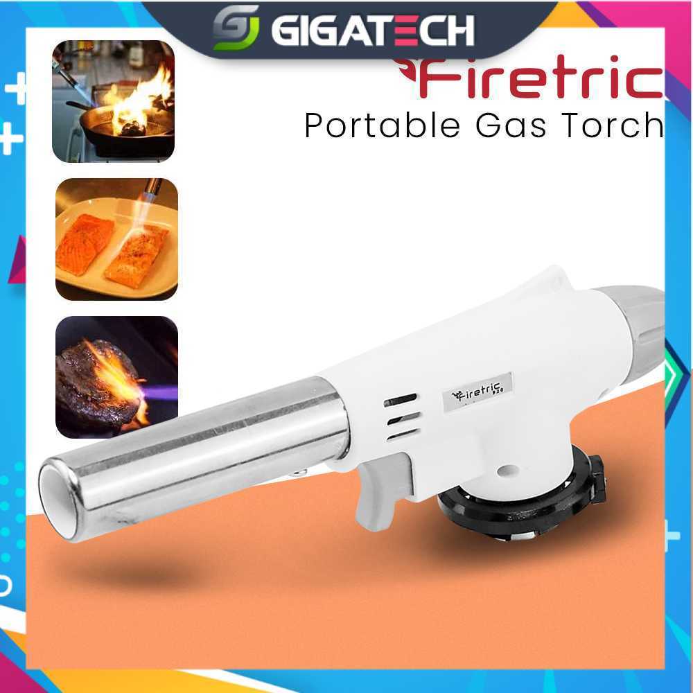 Portable Gas Torch Butane Flame Gun Kepala Korek Api Gas Lighter Pemantik Las Blow Torch BBQ Cooking