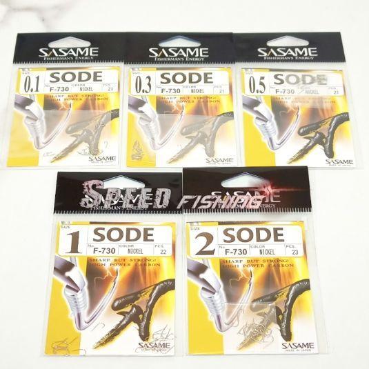 Arsya Gallery Fishing | Hooks SASAME Sode F-730 Tanpa Lubang Mata Kail Kuat Pancing - 0.5