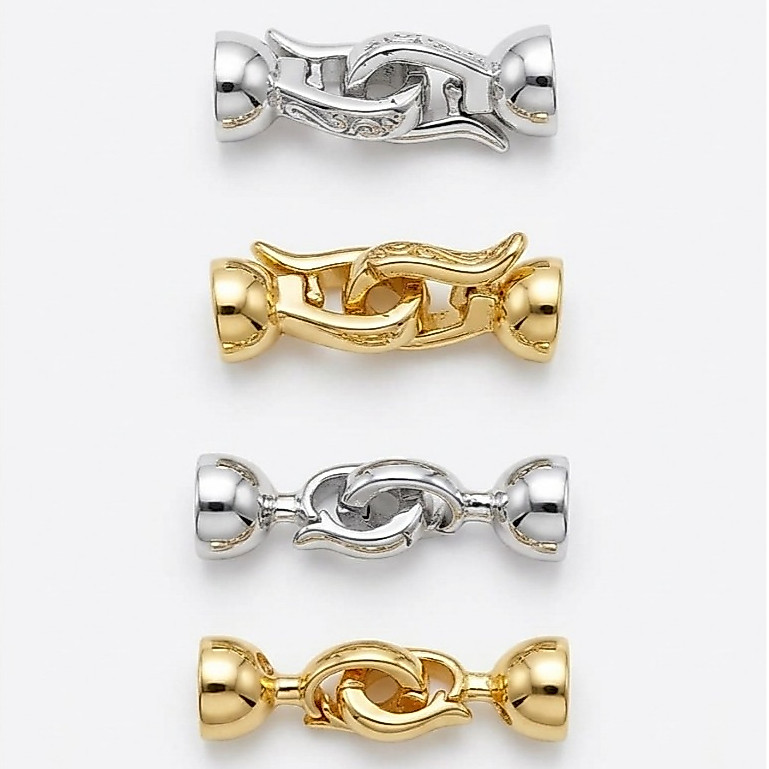 Kaitan Tembaga, Kaitan Kalung, Kaitan kalung Mutiara, Aksesoris Kalung Mutiara, Kaitan Mutiara
