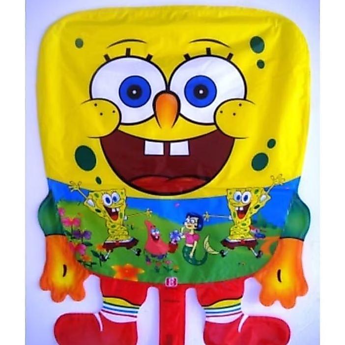 (1Pack=50Pc) Spongebob (Balon Gas/Foil/Terbang/Karakter)