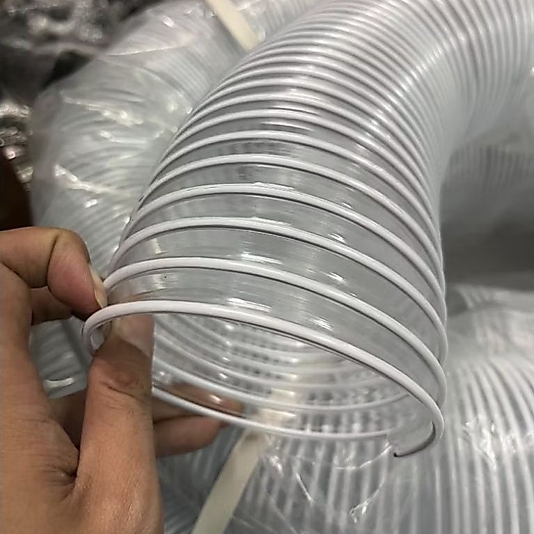 selang flexible ducting plastik flex 3"inch × 1mtr selang ducting