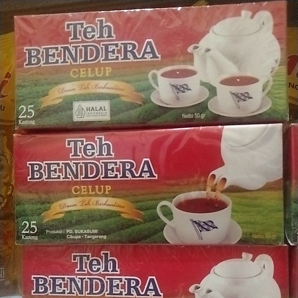 Teh Bendera Celup 25pcs//Teh Bendera.