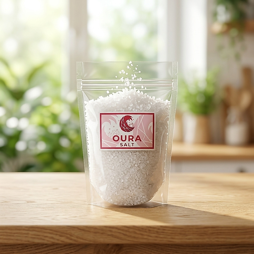 Oura Artisan Sea Salt – Garam Masak Krosak Non-Yodium/Yodium Alami