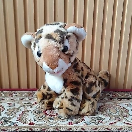 Boneka Hewan Harimau Mirip Asli