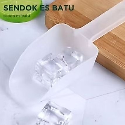 SENDOK ES BATU/ SKOP ES BATU PLASTIK