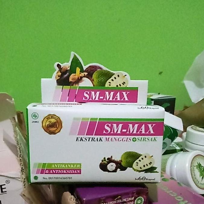 Zerox- Kapsul Sm-Maxs | Kapsul Ekstrak Kulit Manggis Dan Daun Sirsak | Ace Max'S Ash Sihah