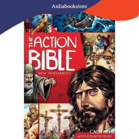 The Action Bible New Testament: God's Redemptive Story (Action Bible Series)