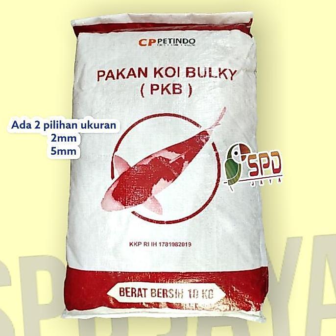 PAKAN IKAN KOI BULKY PKB 10 KG - pelet ikan koi LM