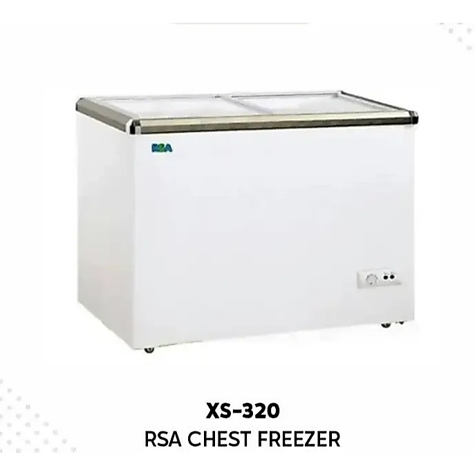 RSA - CHEST FREEZER SLIDING XS-320 (320 LITER) | FREEZER SLIDING KACA 320L