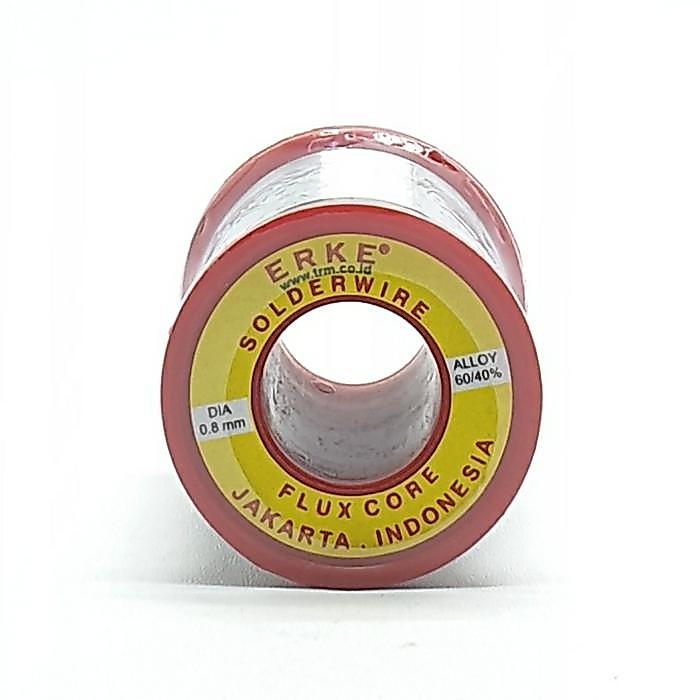 "New" Timah solder 1/5kg Erke/Unique alloy 60/40 0.8mm