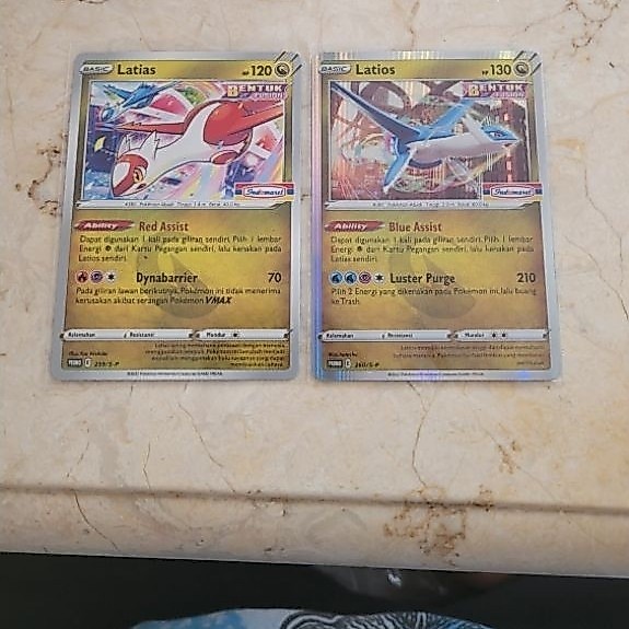 Latias Latios Promo Indomaret 1 set Pokemon TCG