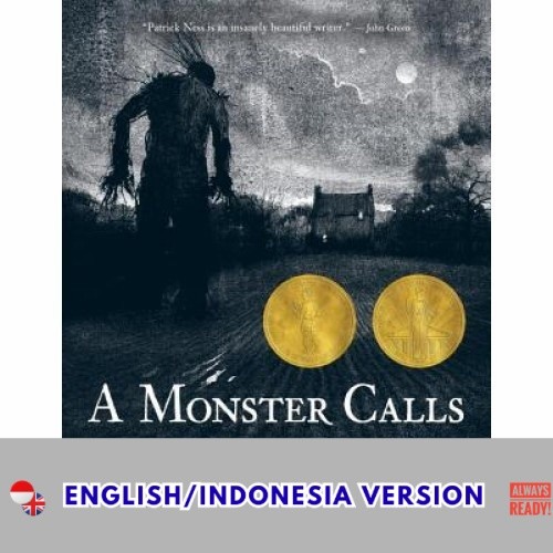 Top Collection (Eng-Indo Version)   A Monster calls Patrick Ness/ ,Novel,sastrainggris