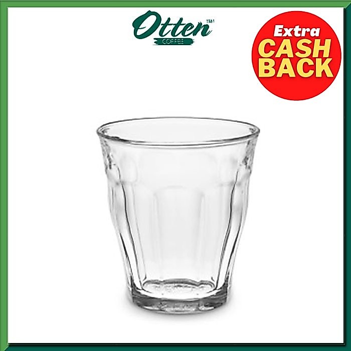 Duralex - Picardie Tumbler 310ml | Glass Coffee Cup / Mug Cangkir Kopi Gelas Kaca Latte Espresso Pic