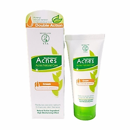 [40gr] Acnes Natural Care Cream | Pelembab Wajah
