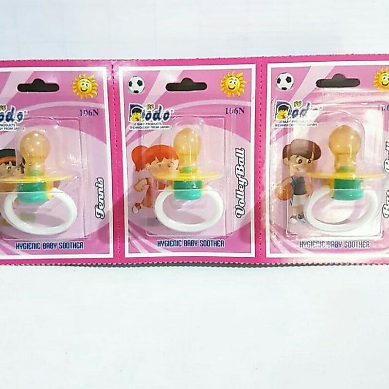 Baby Soother Dodo Empeng Bayi Kuning Rubber Karet Murah