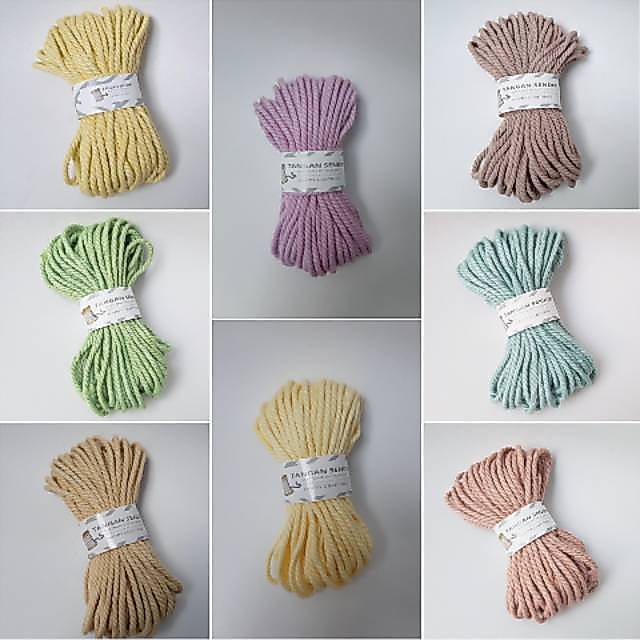 Tali Macrame / tali katun kualitas premium polyester