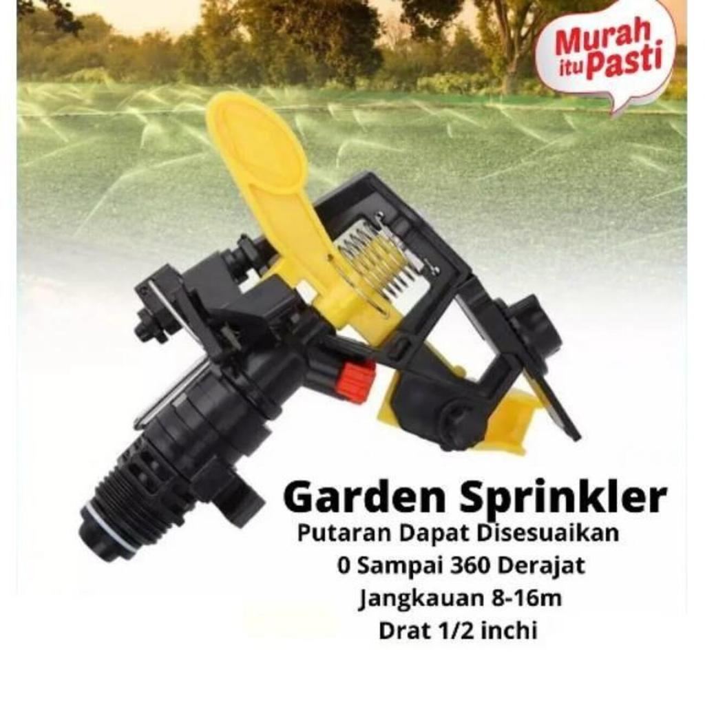 Sprinkler Taman / Penyemprot Tanaman Sprinkler Putar Impact sprinkler