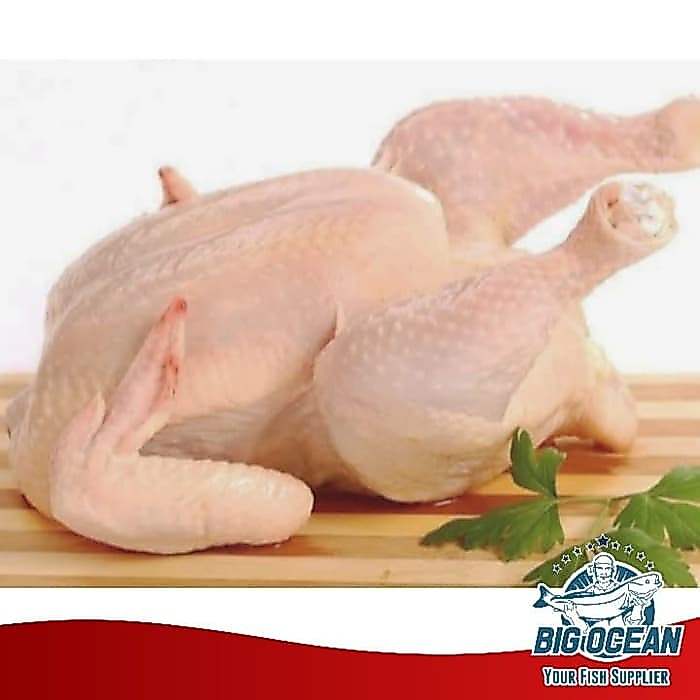 Ayam Broiler Utuh Ekoran berat 1-1,5kg