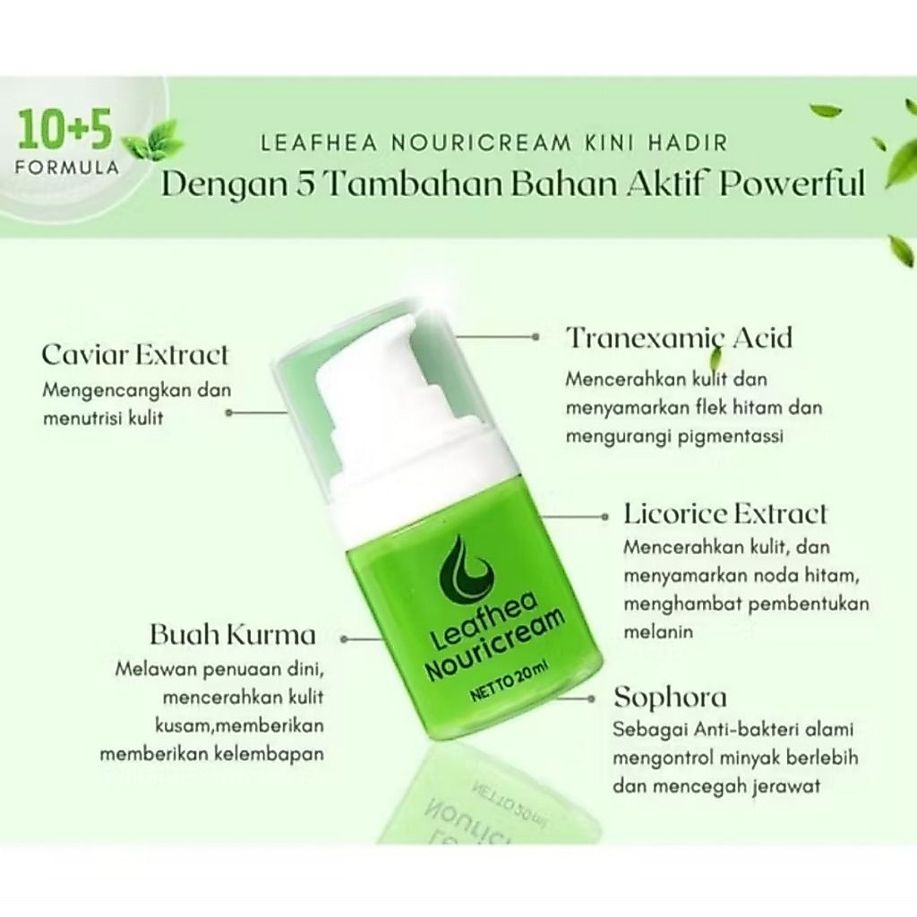 Nourish Cream Leafhea (kemasan baru)