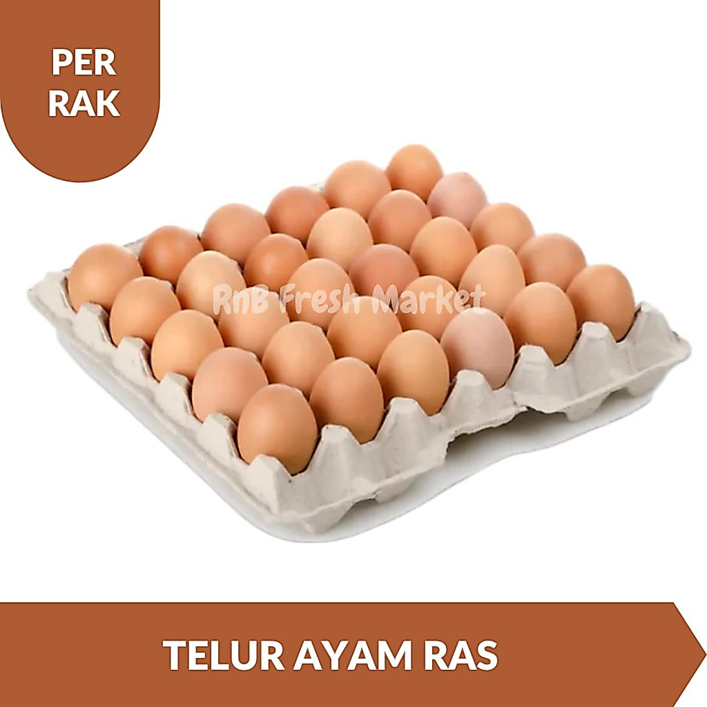 Telur Ayam Ras / Rak
